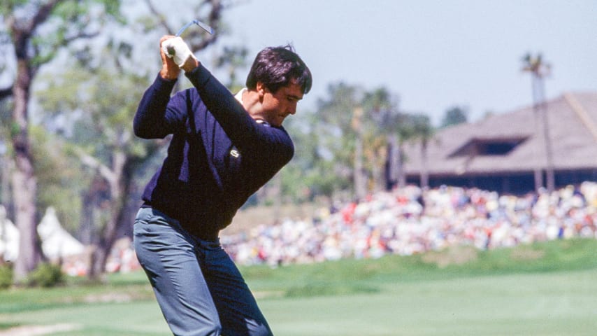 Seve Ballesteros during THE PLAYERS Championship in 1984. (Chris Condon/PGA TOUR Archive)