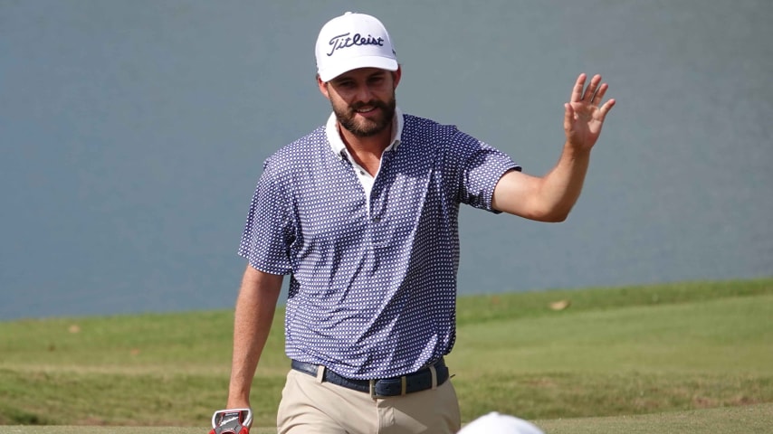 2018 Visa Argentina Open winner, Isidro Benítez. (Gregory Villalobos/PGA TOUR)