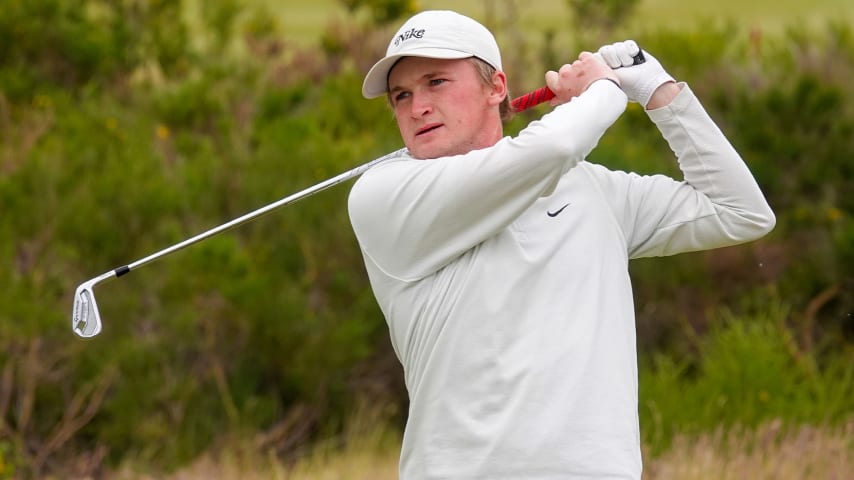 2019 Walker Cup participant, Sandy Scott. (Gregory Villalobos/PGA TOUR)