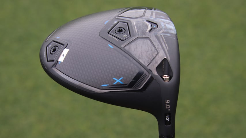 Woodland's new Cobra Darkspeed X driver. (Credit GolfWRX)