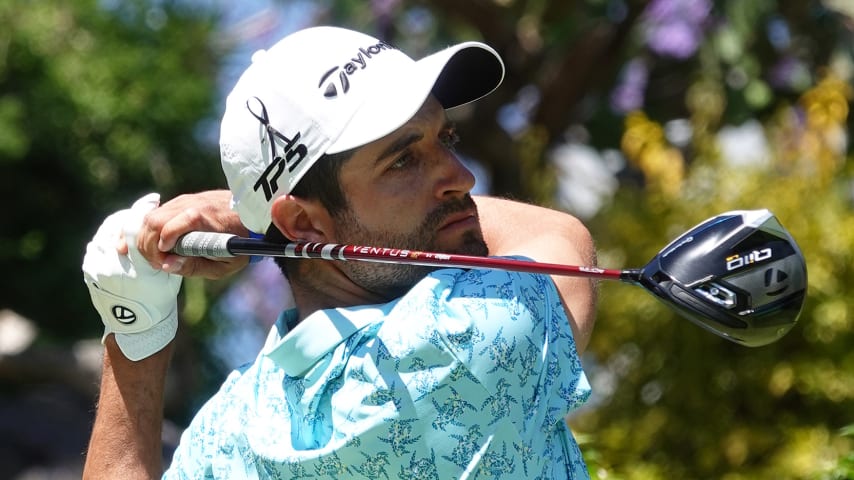 El argentino Jaime López Rivarola este domingo durante la ronda final del Totalplay Championship at Atlas Country Club. (Gregory Villalobos/PGA TOUR)
