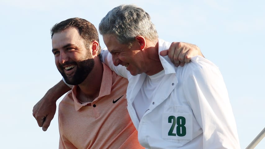 Scottie Scheffler won the 88th Masters Tournament as the pre-tournament betting favorite at +450 to win. (Warren Little/Getty Images)