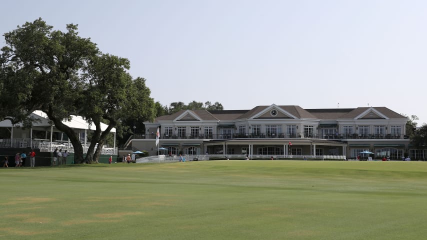 The picturesque clubhouse at the Country Club of Charleston during the 2019 U.S. Women's Open Championship. (Streeter Lecka/Getty Images)