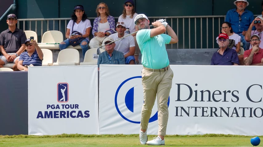 Canadiense Macdonald es el nuevo líder del Diners Club Perú Open