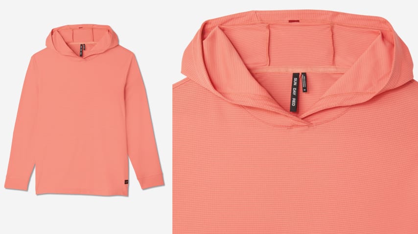 Sun Day Red's Training Dry Hoodie in the shade hunter. (Courtesy TaylorMade Golf)