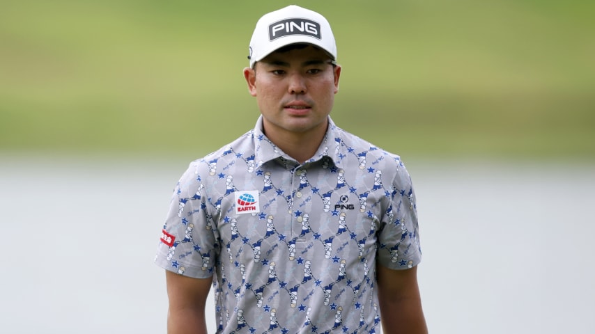 Taiga Semikawa on the 15th green during the second round of THE CJ CUP Byron Nelson. (Tim Heitman/Getty Images)