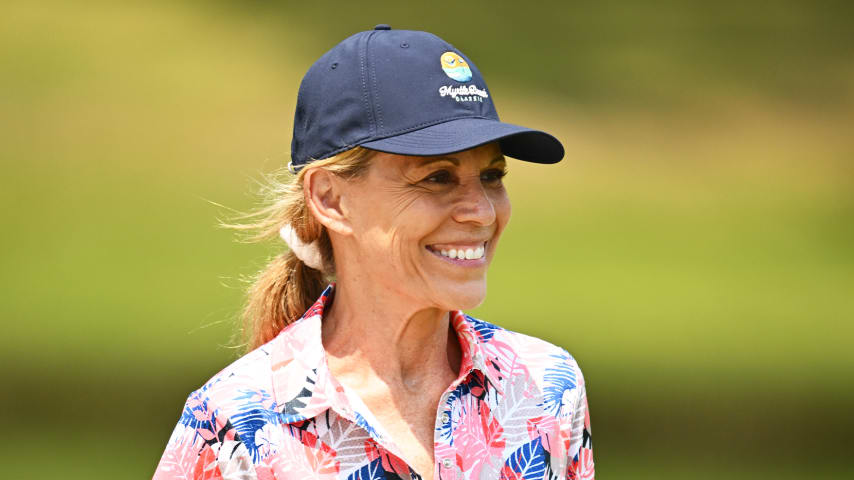 Vanna White playing the Myrtle Beach Classic pro-am. (Tracy Wilcox/PGA TOUR)