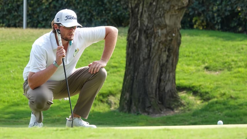 After missing three consecutive cuts, Evan Brown collected his second consecutive top 10 of the season at the KIA Open in Ecuador. (Gregory Villalobos/PGA TOUR)