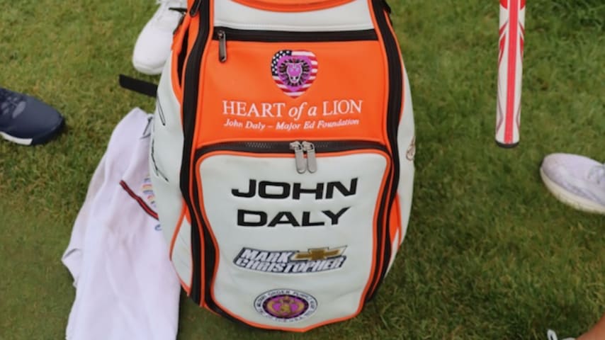 John Daly's bag at the 2024 PGA Championship. (Courtesy GolfWRX)