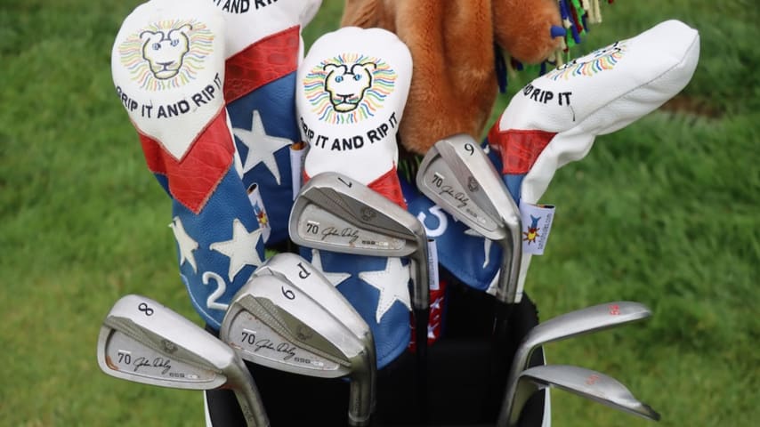 John Daly's bag at the 2024 PGA Championship. (Courtesy GolfWRX)