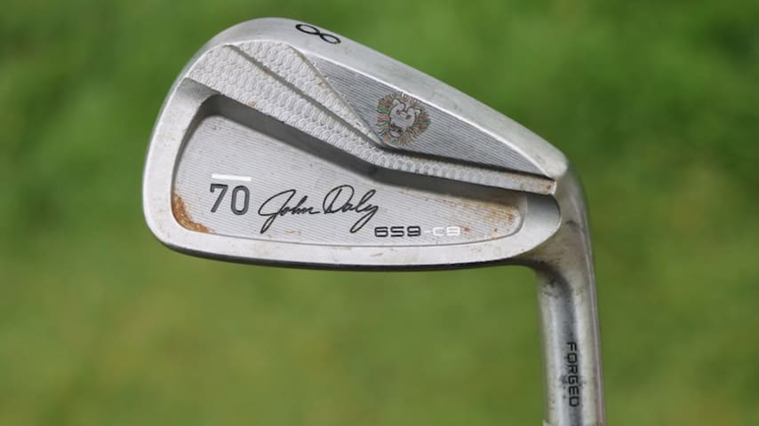 John Daly's 8-iron at the 2024 PGA Championship. (Courtesy GolfWRX)