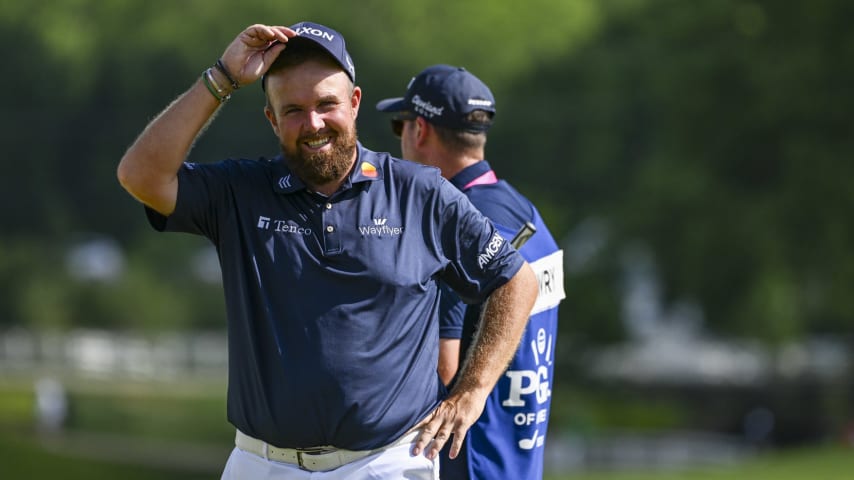 Shane Lowry carded 62 in the third round of the PGA Championship, tying to record for lowest round in a major championship. (Keyur Khamar/PGA TOUR)