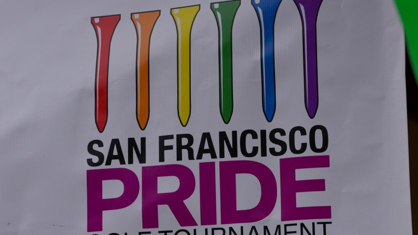 Scenes from the 2022 San Francisco Pride Pro-Am at TPC Harding Park. (Credit TPC Harding Park)