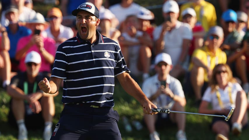 The 60 qualifiers for the men's Olympic Golf Competition at the 2024 Paris Olympic Games are now available. (Patrick Smith/Getty Images)