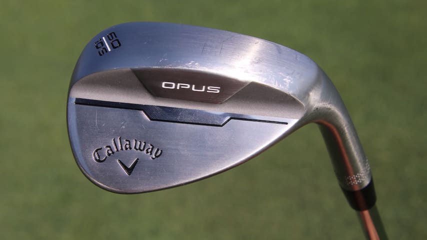 This week at the 2024 Travelers Championship, Callaway has officially launched its new Opus and Opus Platinum wedges to PGA TOUR players. (Courtesy GoflWRX)