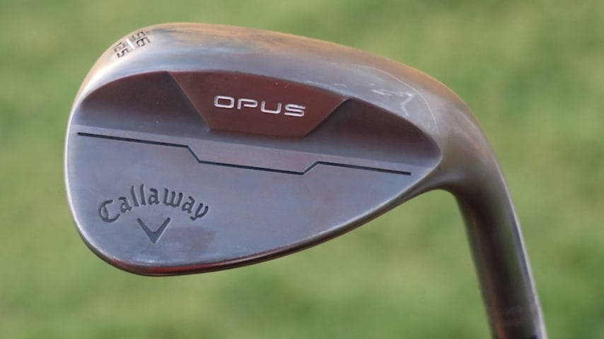 A look at Chris Kirk's "S6" Opus wedge. (Courtesy GolfWRX)