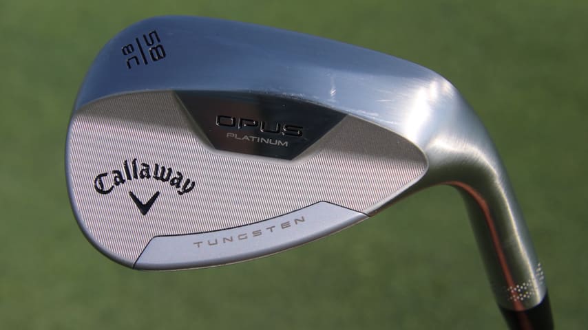 This week at the 2024 Travelers Championship, Callaway has officially launched its new Opus and Opus Platinum wedges to PGA TOUR players. (Courtesy GolfWRX)