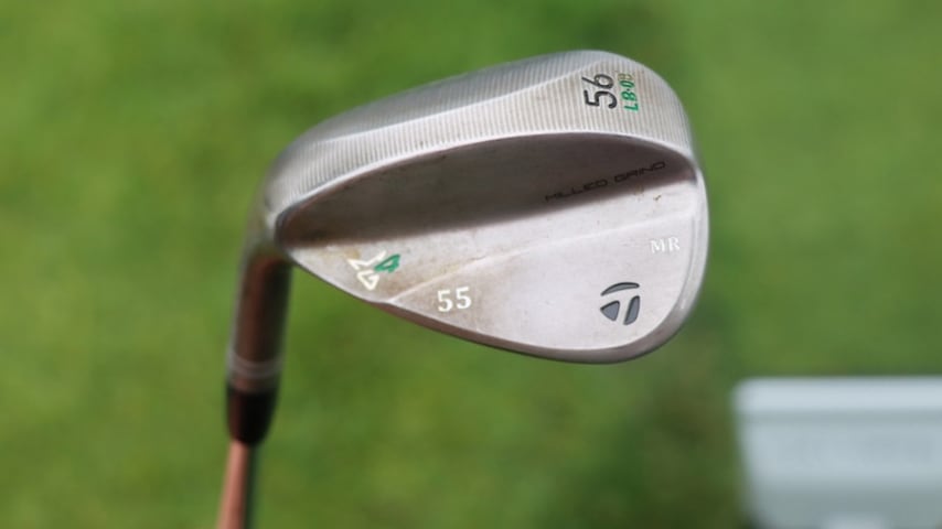 Miles Russell's TaylorMade MG4 56-degree wedge. (GolfWRX)