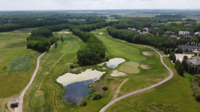 Vista aérea del campo de Northern Bear Golf Club que esta semana recibe el ATB Classic. (Rob Leth/PGA TOUR)