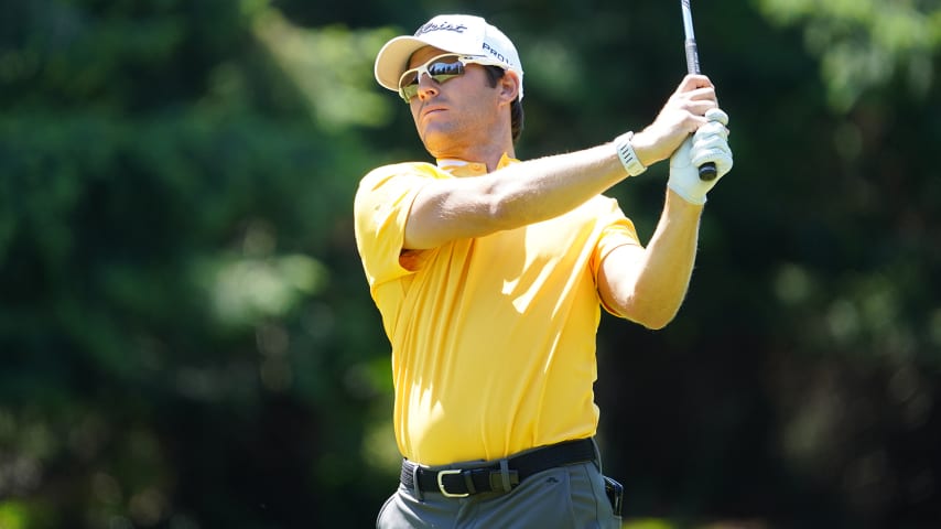 La ronda de 6-bajo par que Willy Pumarol logró este viernes en el ATB Classic fue la mejor entre los jugadores latinos en el field.  (Jay Fawler/PGA TOUR)