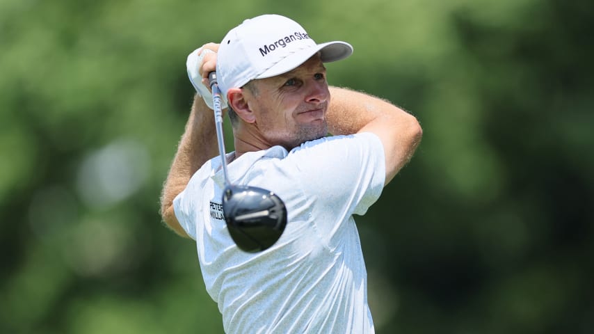 Justin Rose is chasing a spot at The Open at Royal Troon via Tuesday's Final Qualifying. (Andy Lyons/Getty Images)