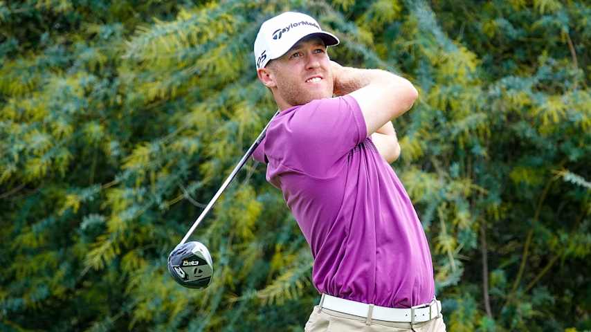 El mexicano Luis Carrera hace esta semana su primera aparición como miembro del PGA TOUR Americas. Ganó estatus condicional en Q-School y el Explore NB Open será su primer torneo del Swing Norteamericano. (Gregory Villalobos/PGA TOUR)
