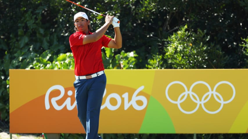 Gavin Green during the final round of the 2016 Olympic men's golf competition in Rio de Janeiro, Brazil. (Scott Halleran/Getty Images)