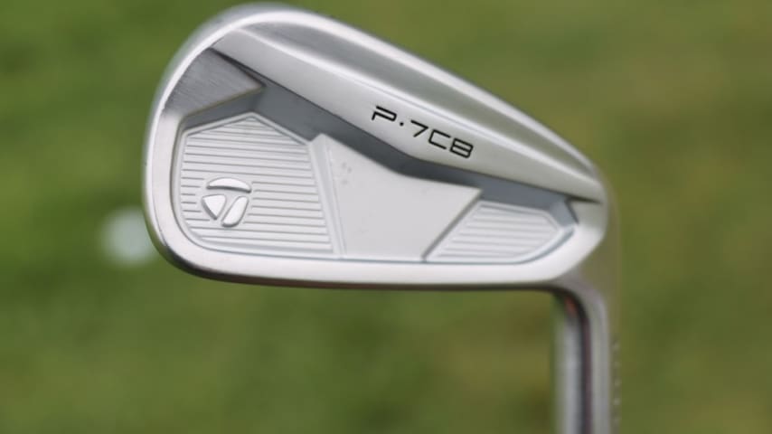 Chris Gotterup's TaylorMade P-7CB irons. (GolfWRX)