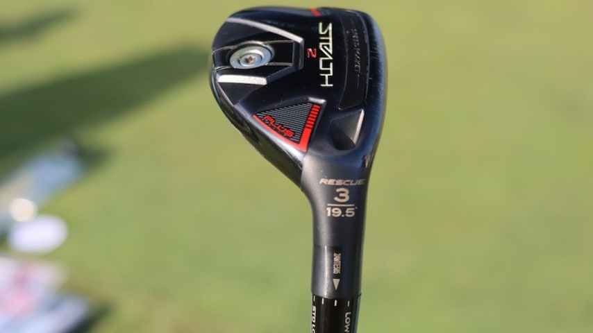 Wesley Bryan’s TaylorMade Stealth 2 hybrid. (GolfWRX)