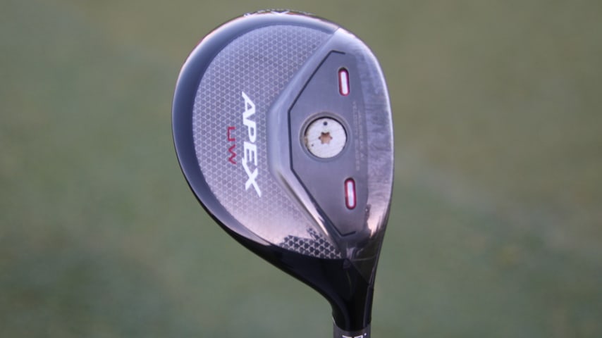 A look at Xander Schauffele's current Callaway Apex UW. (GolfWRX) 