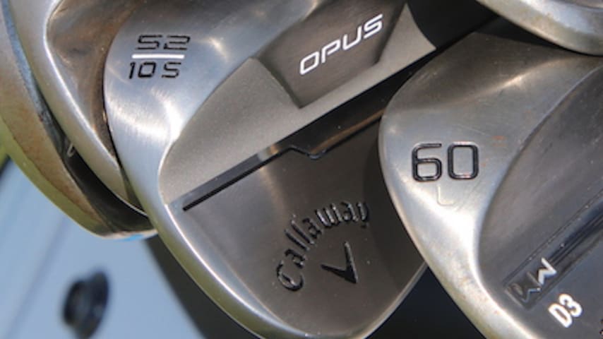 A look at Xander Schauffele's Callaway Opus wedges. (GolfWRX) 