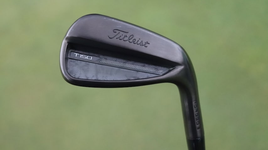 C.T. Pan recently switched into Titleist T150 irons. (Courtesy GolfWRX)