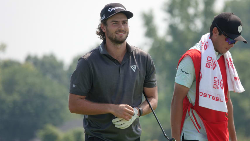 Matthew Anderson sits No. 1 in the Fortinet Cup standings. (PGA TOUR Americas)