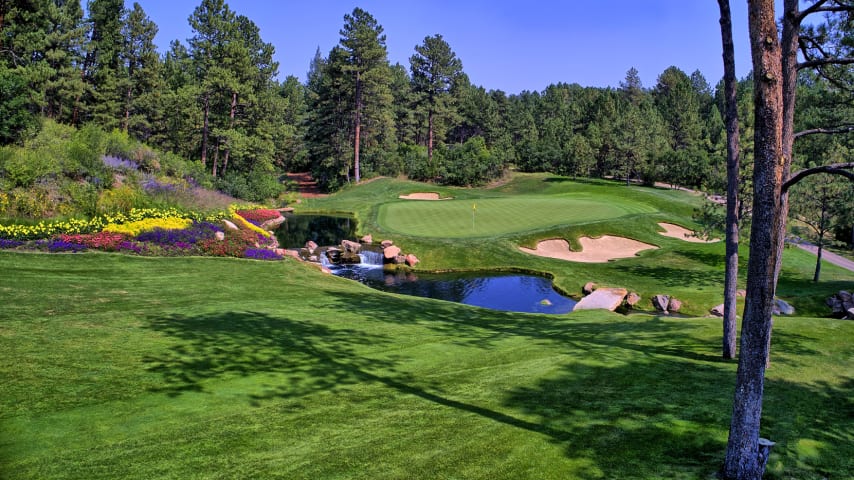 A look at the 11th hole at Castle Pines Golf Club. (Courtesy WGA)