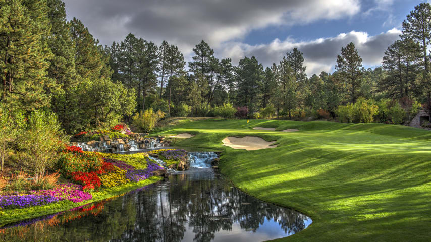 A look at the 12th hole at Castle Pines Golf Club. (Courtesy WGA)