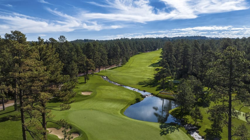 A look at the 14th hole at Castle Pines Golf Club. (Courtesy WGA)