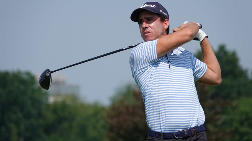 El empate por el noveno lugar en el CRMC Champinship impulsó a Rodoldo Cazaubón del puesto 84 al 68 en el ranking de la Fortinet Cup. (Prensa/PGA TOUR Americas)