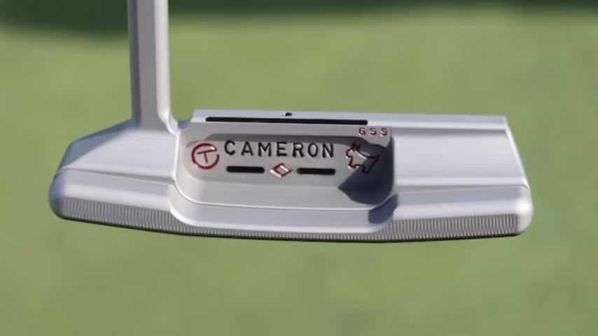 Justin Thomas' Scotty Cameron putter he tested at a gas station. (GolfWRX)