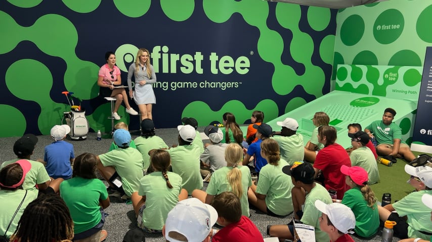 Scenes from the First Tee Leadership Summit. (Courtesy First Tee)