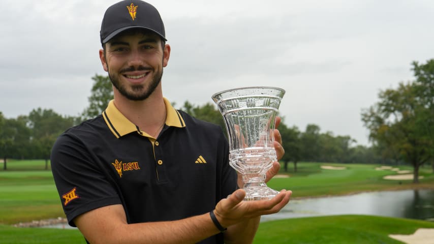 Arizona State’s Josele Ballester wins Fighting Illini Invitational, moves to No. 2 in PGA TOUR University Ranking