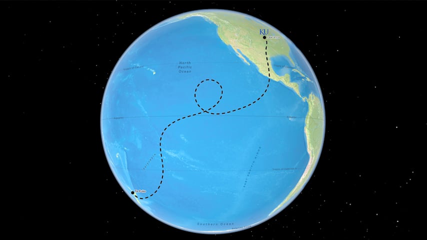 At just 17, Harry Hillier made the journey halfway around the world, from his hometown of Te Puke, New Zealand, all the way to Lawrence, Kansas. (Media/PGA TOUR Americas)