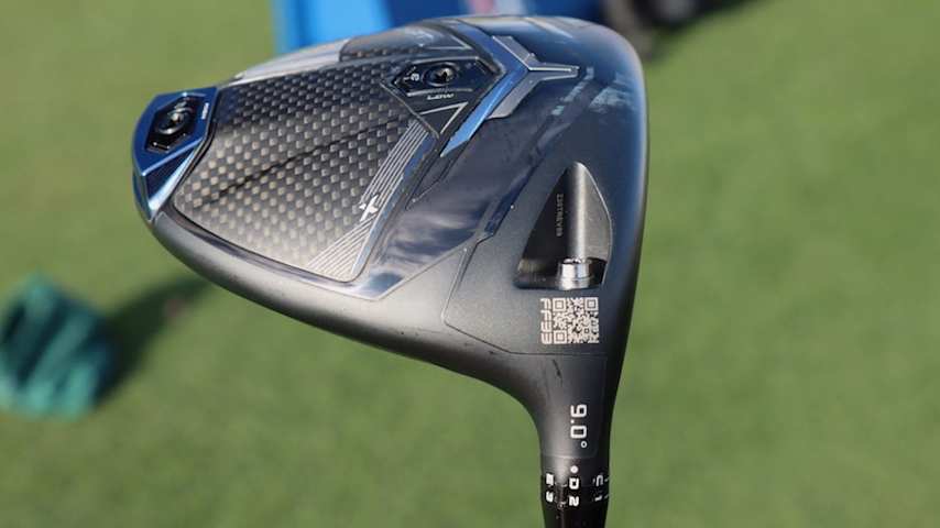 A look at Rickie Fowler's Cobra DS-Adapt X driver . (GolfWRX)