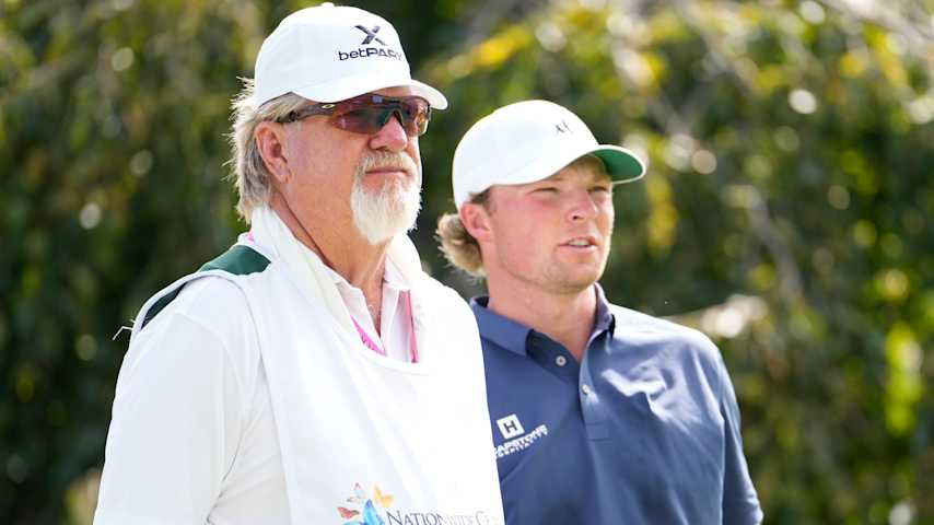 Major-winning caddie Damon Green, former TOUR pro Arron Oberholser among mentors in ascent to PGA TOUR