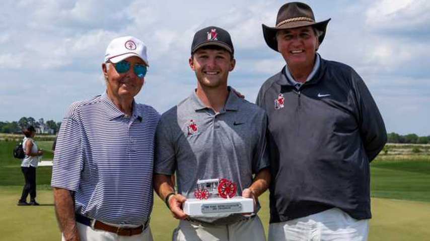 Georgia's Buck Brumlow earned his first collegiate title at the Ford Collegiate. (Georgia Athletics)