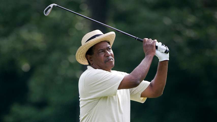 Jim Dent during the final round of the Bruno's Memorial Classic in 2005. (Stan Badz/PGA)