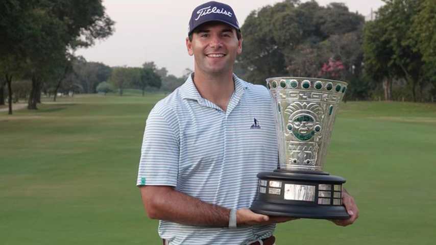 Hunter Wolcott earns his first career victory with a two-shot win at the Diners Club Peru Open. (Gregory Villalobos/PGA TOUR Americas)