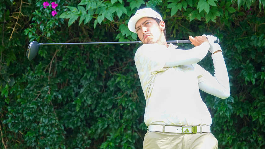 Esta temporada Santiago de la Fuente ha disputado torneos del PGA TOUR, el Korn Ferry Tour y el Asian Tour. (Gregory Villalobos/PGA TOUR Americas)