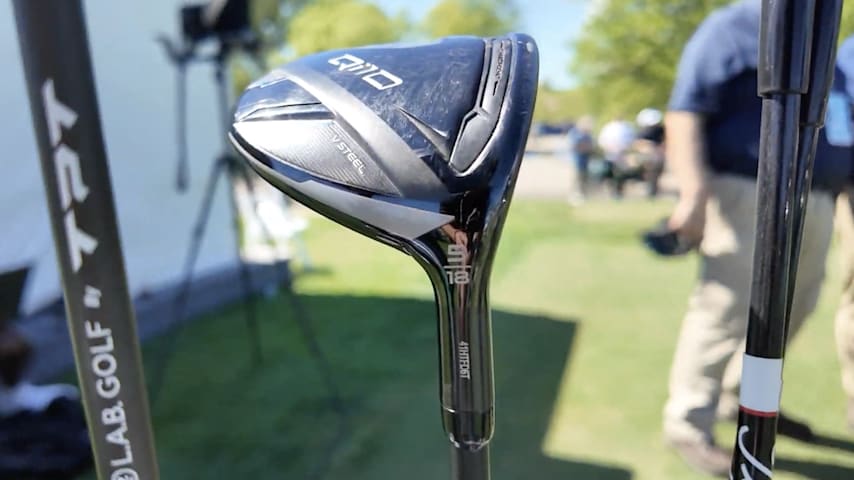 A closer look at Adam Scott's TaylorMade Qi10 5-wood. (Courtesy GolfWRX)