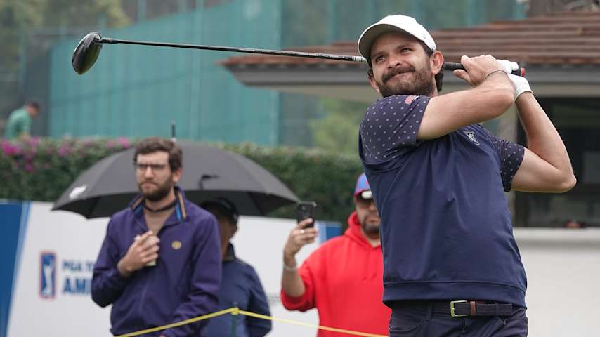 López Butrón presentó tarjetas de 4-bajo par 68 en las últimas tres rondas del Bupa Championship. (Gregory Villalobos/PGA TOUR Americas)