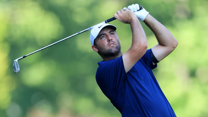 Scottie Scheffler arrives home in Texas as the betting favorite after winning the 107th PGA Championship. (David Cannon/Getty Images)